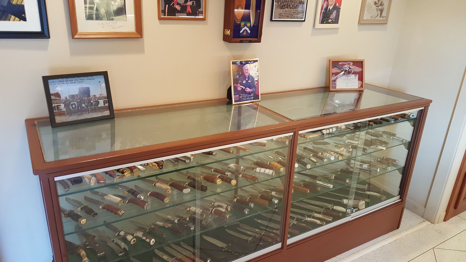 The Randall Made Knives Museum in Orlando FL My personal knife and